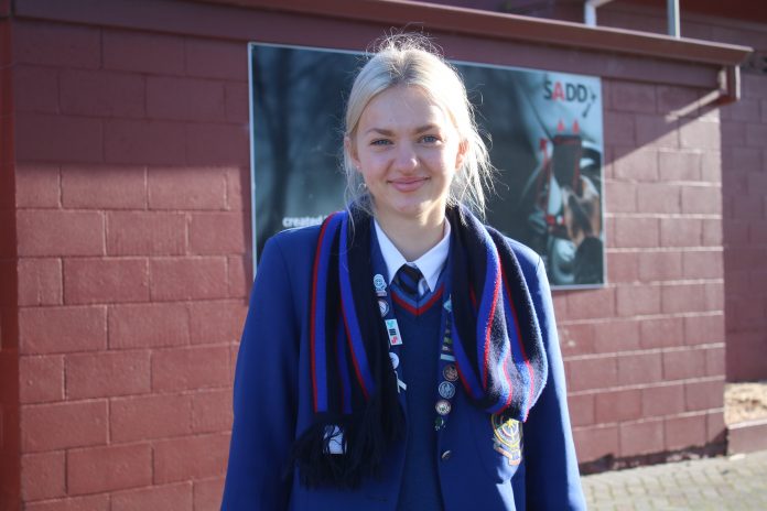 Lena Dupu - Students Against Dangerous Driving