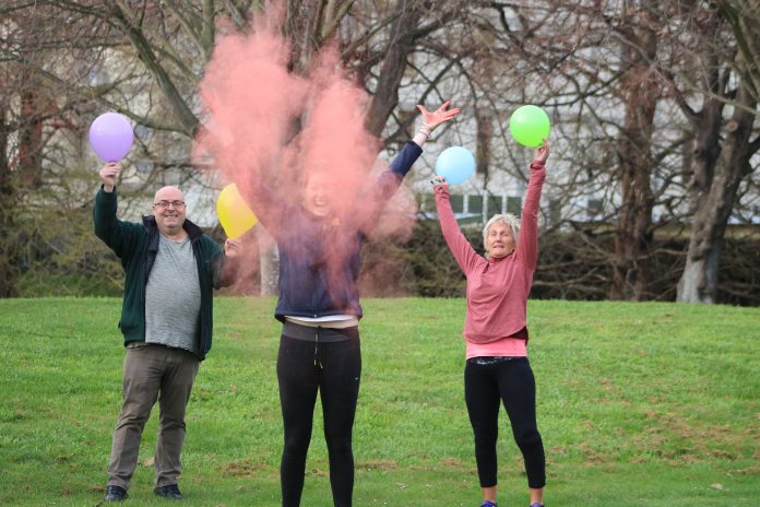 Multi colour dash